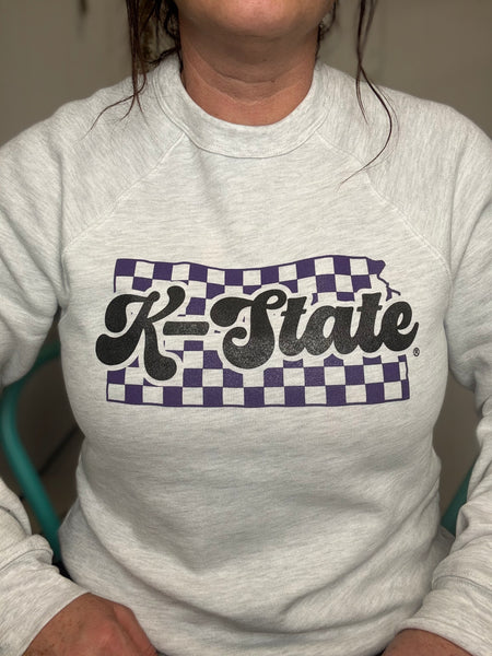 K-State checkered