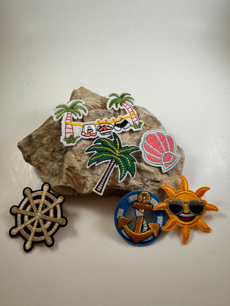 Tropical vacay patches